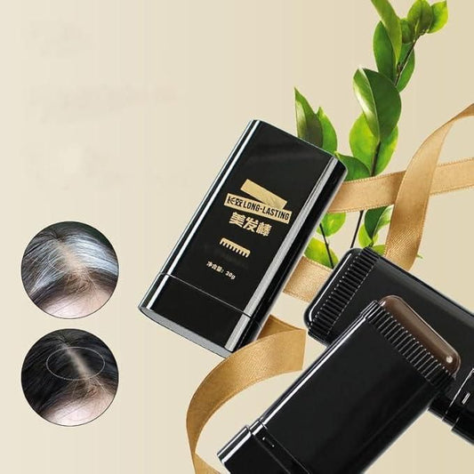 Covering White Hair into  Black